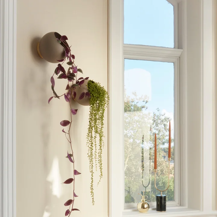 Globe Wall flower pot from AYTM