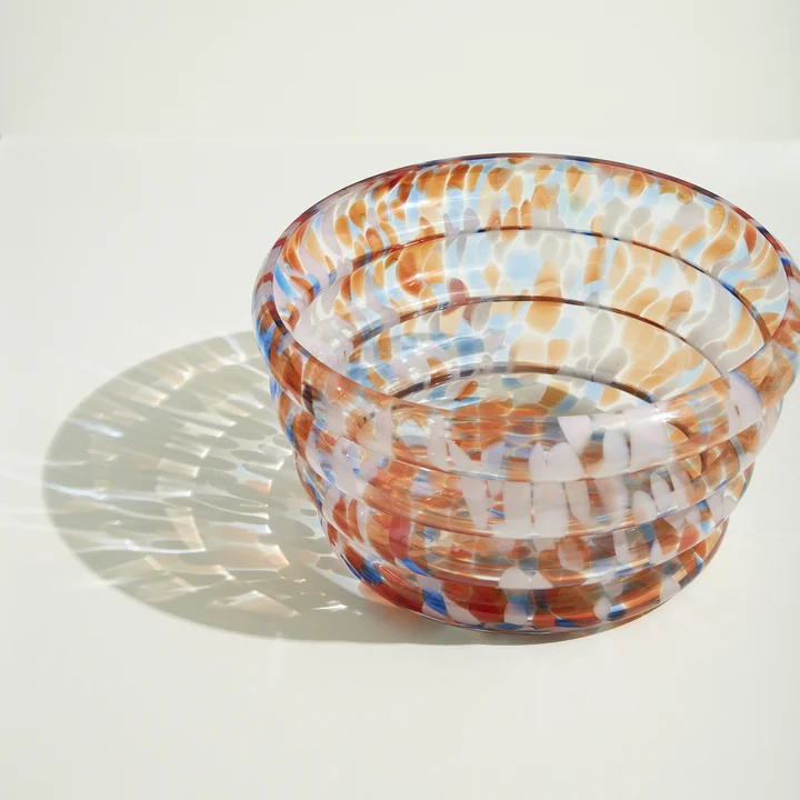 Blaze Bowl from Hübsch Interior in the design colorful