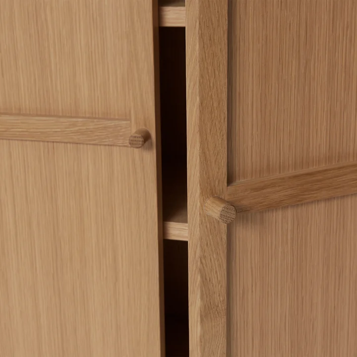 Candour Cabinet from Hübsch Interior in the finish oak