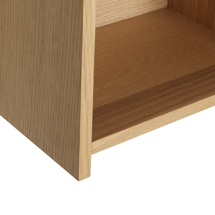 Focal Wall shelf from Hübsch Interior in the finish oak