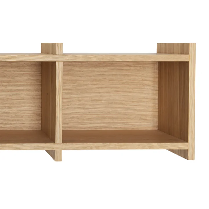 Focal Wall shelf from Hübsch Interior in the finish oak