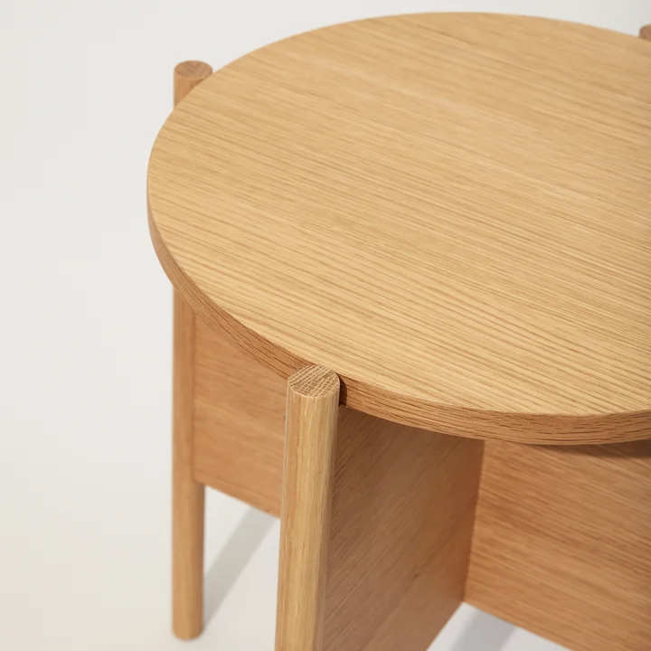 Heritage Side table from Hübsch Interior in the finish natural oak