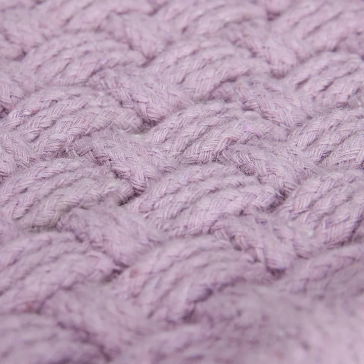 Peri Bench from Hübsch Interior in color ocher / purple