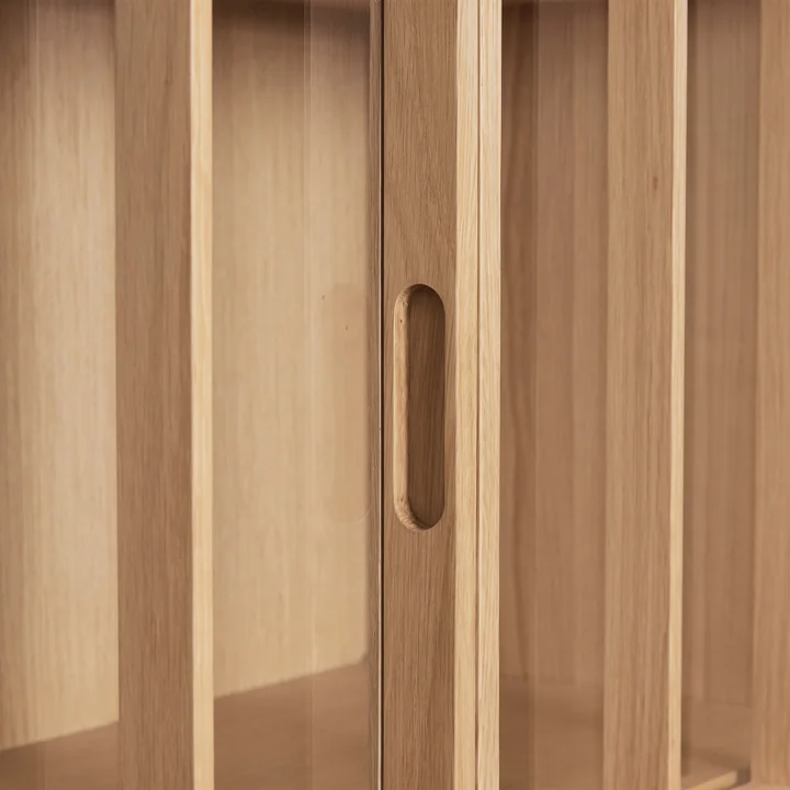 Shoji Cabinet from Hübsch Interior in natural oak finish