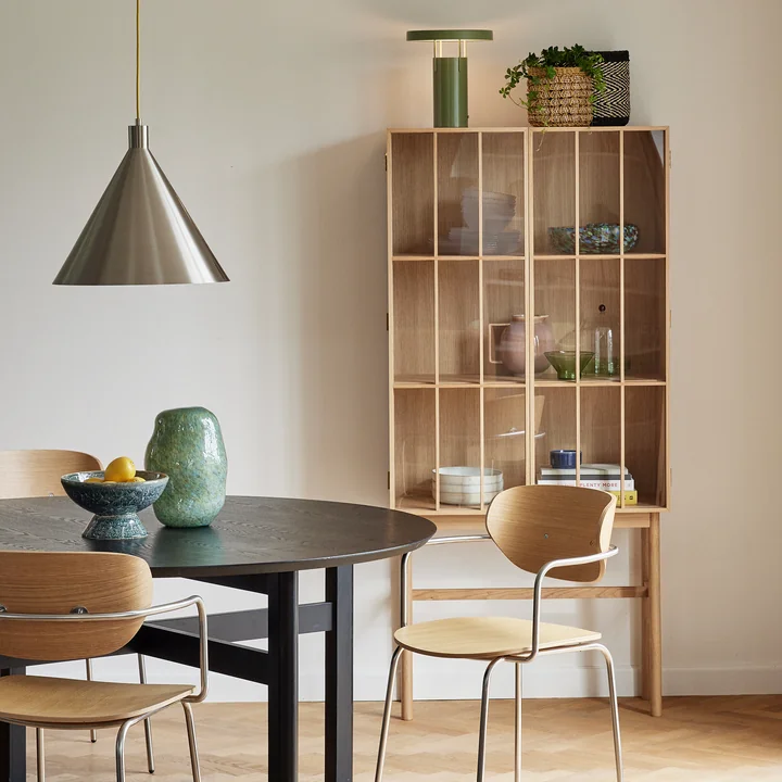 Shoji Cabinet from Hübsch Interior in natural oak finish