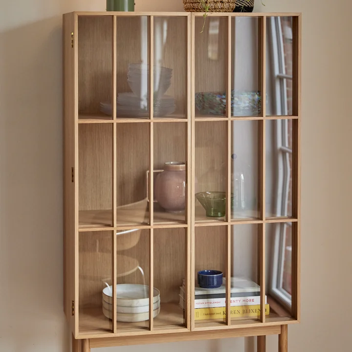 Shoji Cabinet from Hübsch Interior in natural oak finish