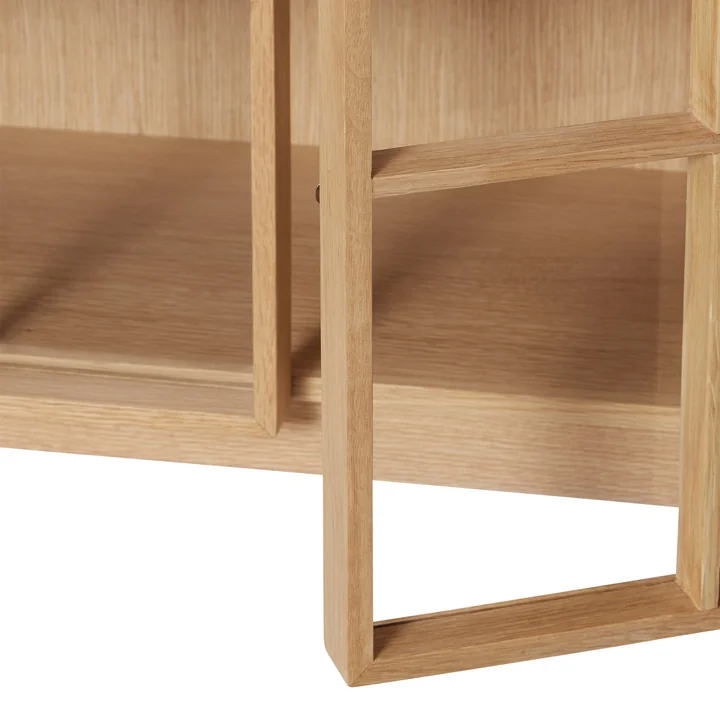 Shoji Cabinet from Hübsch Interior in natural oak finish