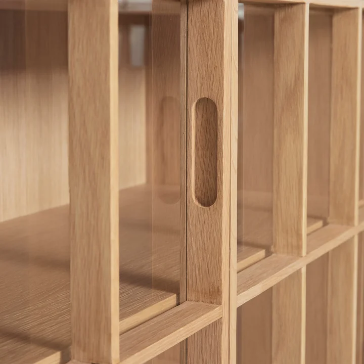 Shoji Cabinet from Hübsch Interior in natural oak finish