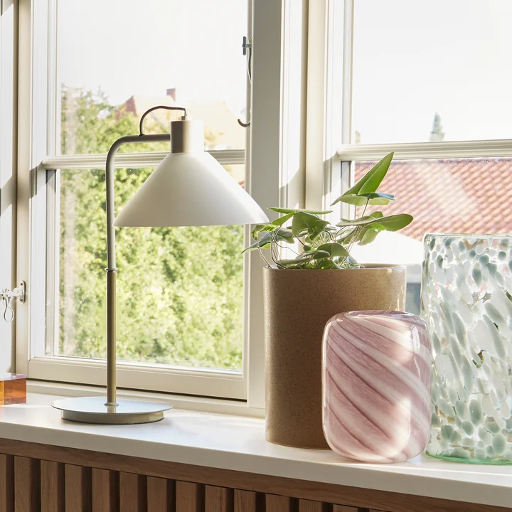 Spot Table lamp from Hübsch Interior in the color khaki / sand