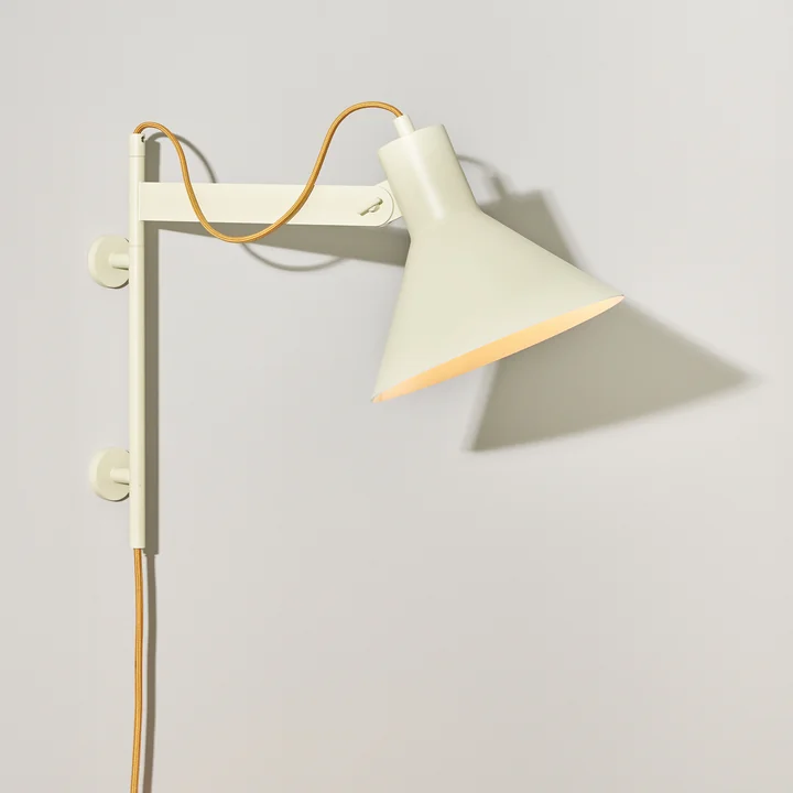 Studio Wall light from Hübsch Interior in the color beige