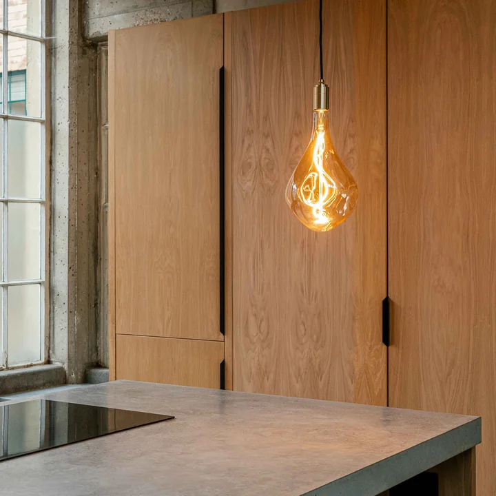 Tala - Voronoi III LED bulb E27 5W, Ø 20 cm, transparent gray