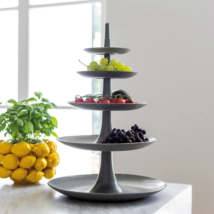 Babell Etagere big, nature ash grey from Koziol