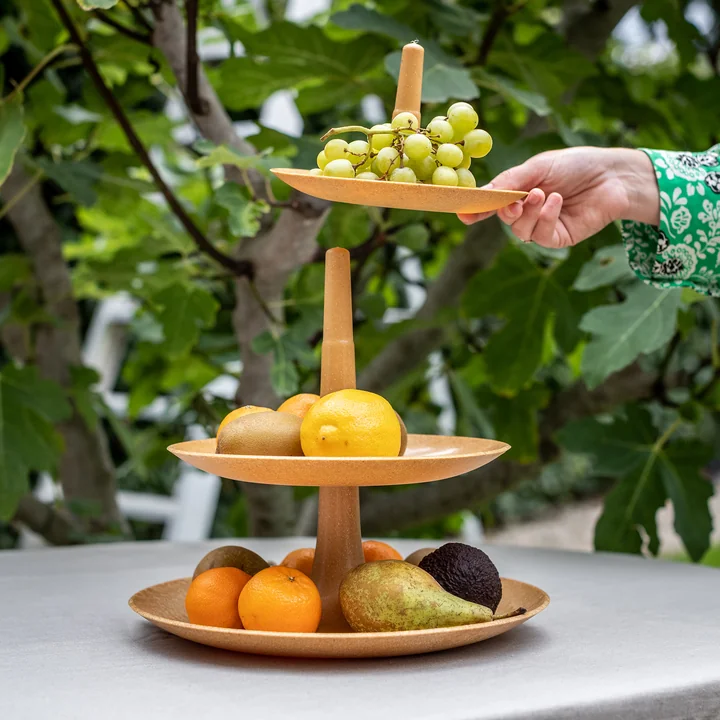 Babell Etagere L, nature wood from Koziol