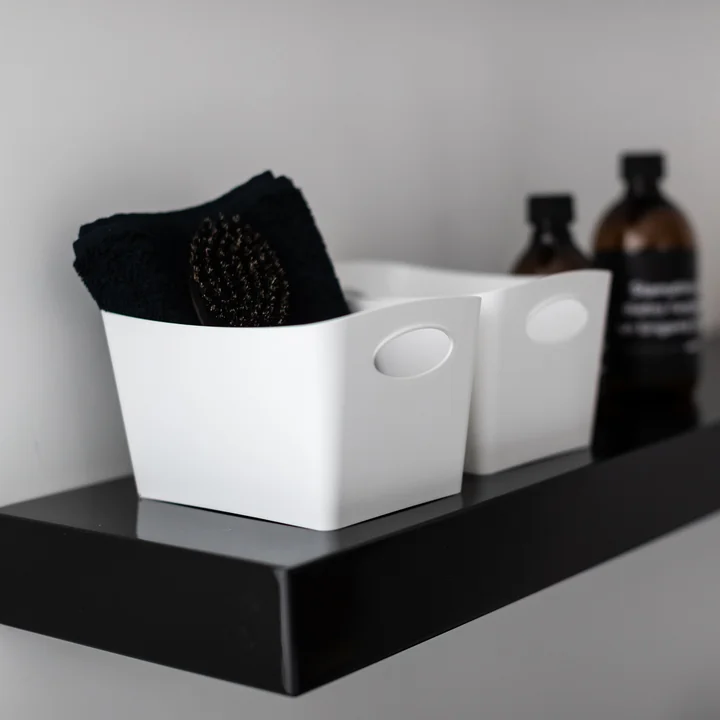 Boxxx Storage box S, recycled white from Koziol