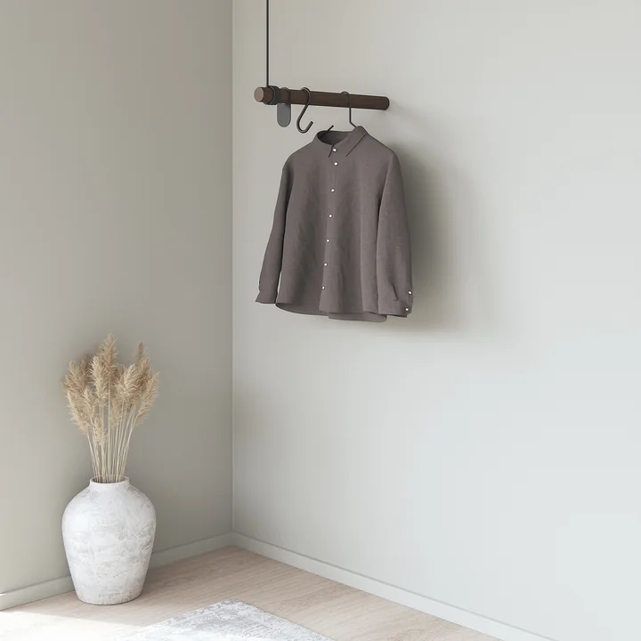 Wall Swing Wall coat rack from Lind DNA