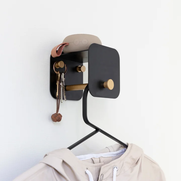 Hang in There Wall coat rack from Umage
