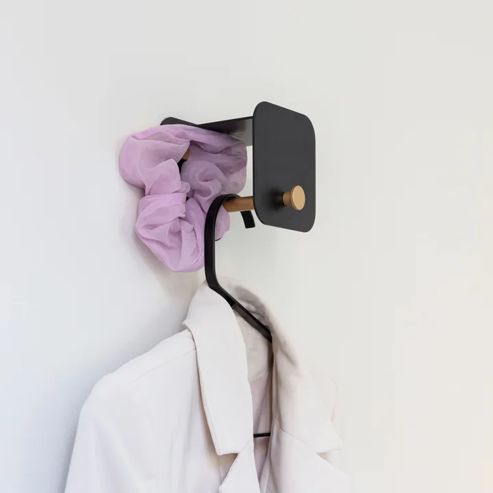 Hang in There Wall coat rack from Umage