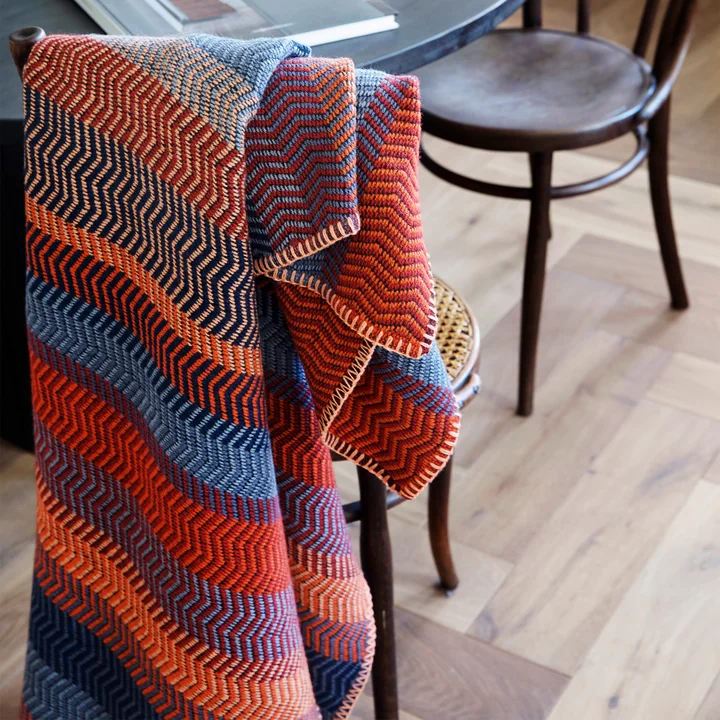 Fri Wool blanket, 150 x 200 cm, late fall by Røros Tweed