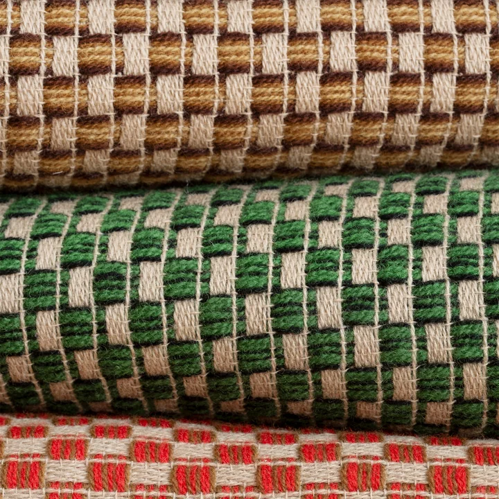 Isak Wool blanket, group from Røros Tweed