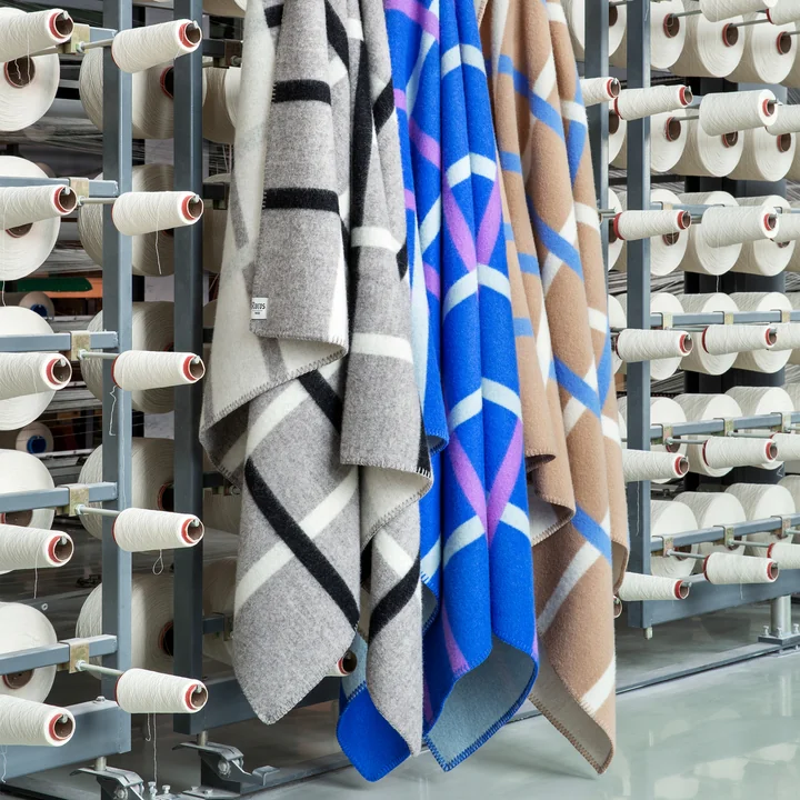 Knut Wool blanket, 135 x 200 cm, Røros Tweed group