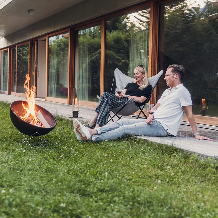 Bowl Fire bowl with wire base from höfats