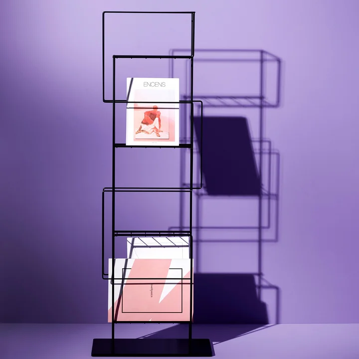 Revue Newspaper and brochure stands from Schönbuch