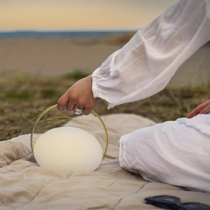 Orbit LED battery table lamp from Umage