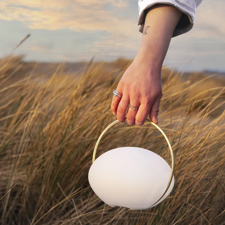 Orbit LED battery table lamp from Umage