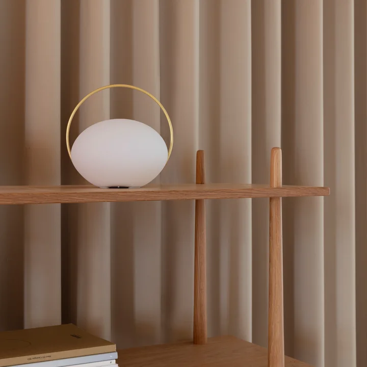 Orbit LED battery table lamp from Umage