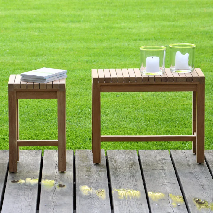 Samoa Flower stool outdoor from Jan Kurtz