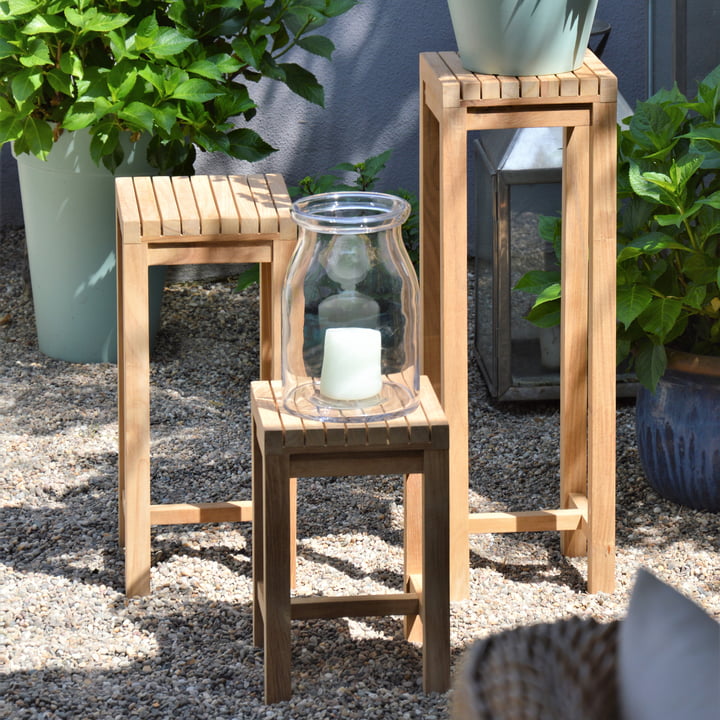 Samoa Flower stool outdoor from Jan Kurtz