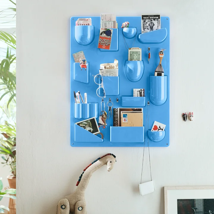 Uten.Silo II RE recycled, horizontal blue from Vitra