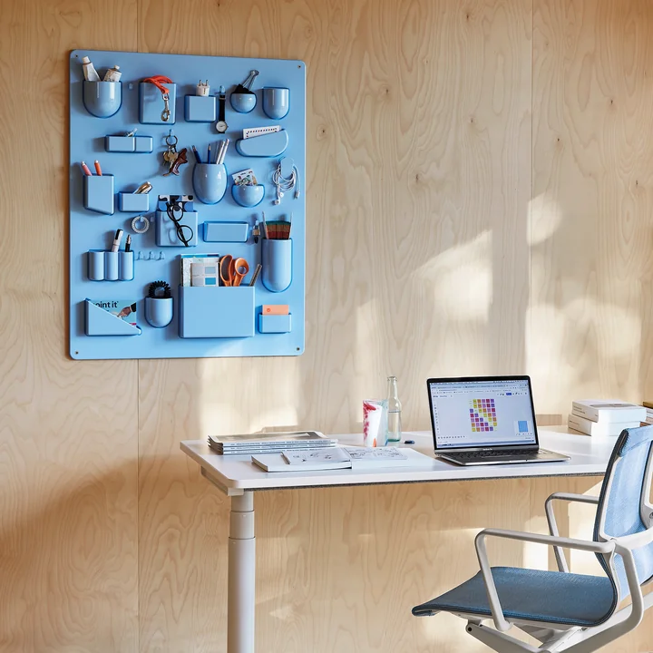 Uten.Silo I RE recycled, horizontal blue from Vitra