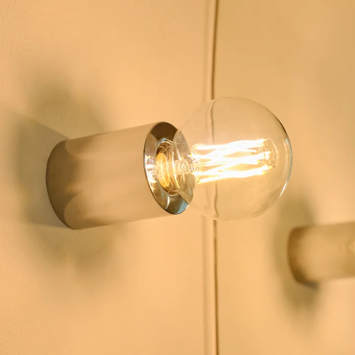 Bee Wall and ceiling lamp from Collection in the color chrome