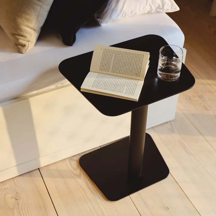 Rina side table from Collection in color black