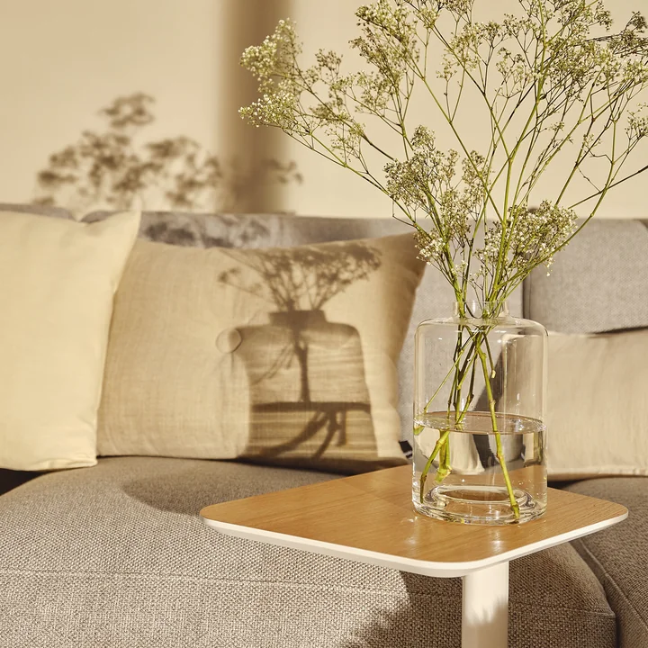 Rina side table from Collection in white finish