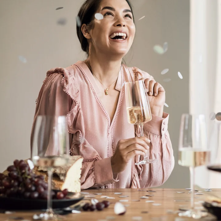 Vivid Senses Champagne and sparkling wine glass, light & fresh from Zwiesel Glas