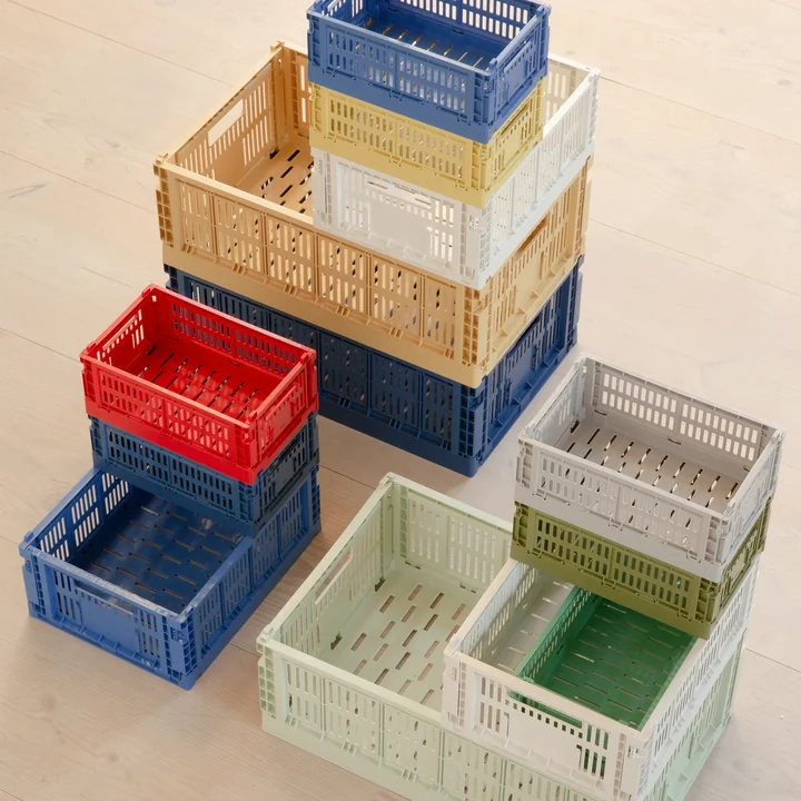 HAY COLOUR CRATE - ボックス収納 北欧のおしゃれな収納ボックス『HAY COLOUR CRATE』を解説