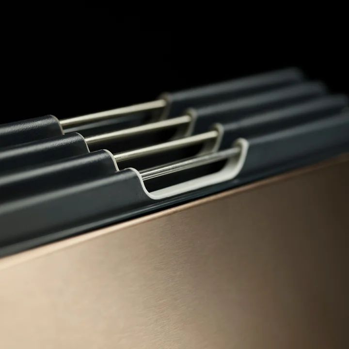 Folio Steel cutting boards, carbon rose gold (4 pieces) Joseph Joseph