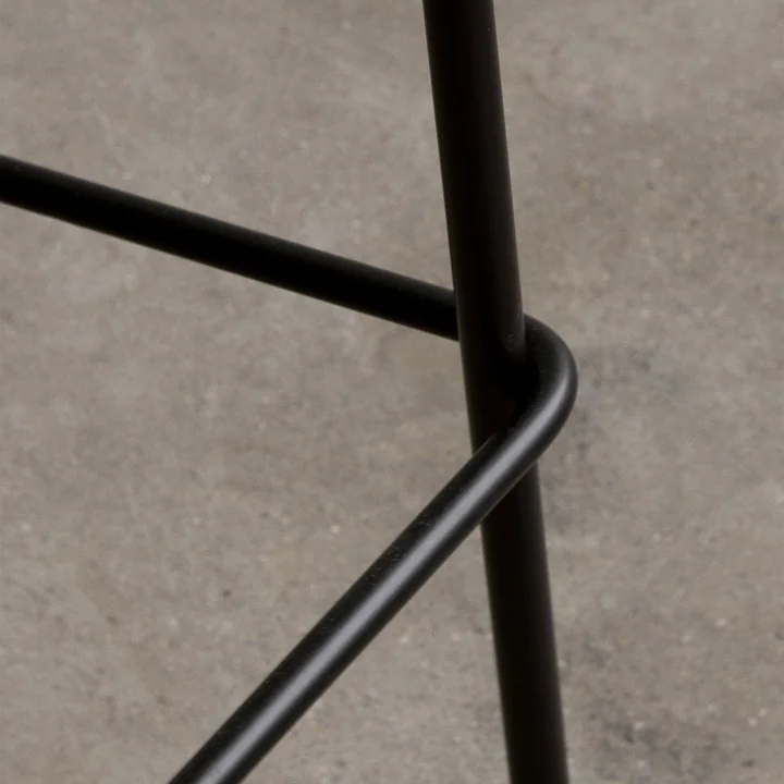 Co Bar Chair from Audo in black finish