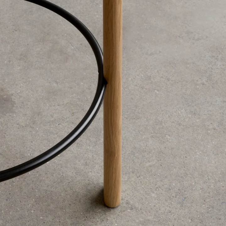 Passage Bar stool from Audo in the natural oak version
