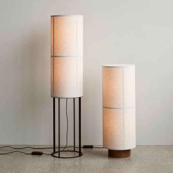 Hashira Floor lamps from Audo in the version raw