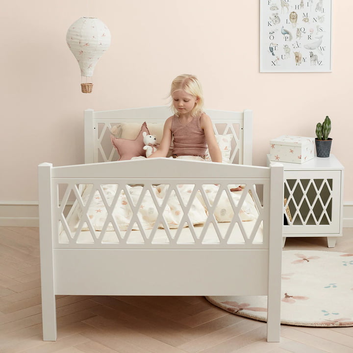 Harlequin Bed from Cam Cam Copenhagen in color white