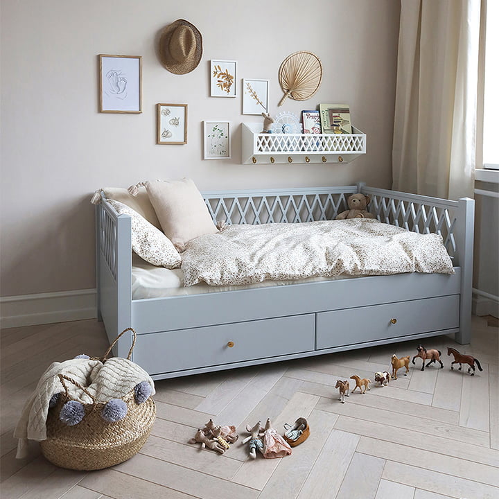 Harlequin Junior Daybed from Cam Cam Copenhagen in the color light gray