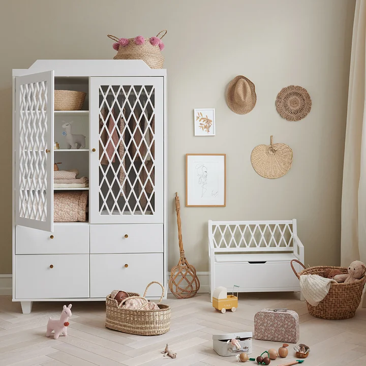 Harlequin closet from Cam Cam Copenhagen in color white