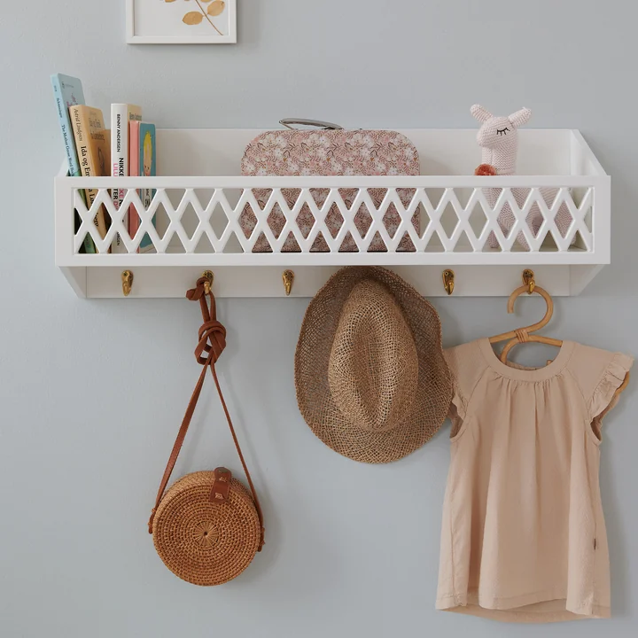 Harlequin Wall shelf with coat rack from Cam Cam Copenhagen