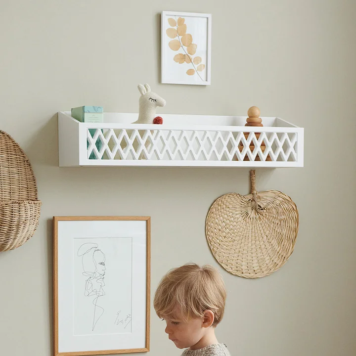 Harlequin Wall shelf from Cam Cam Copenhagen in color white