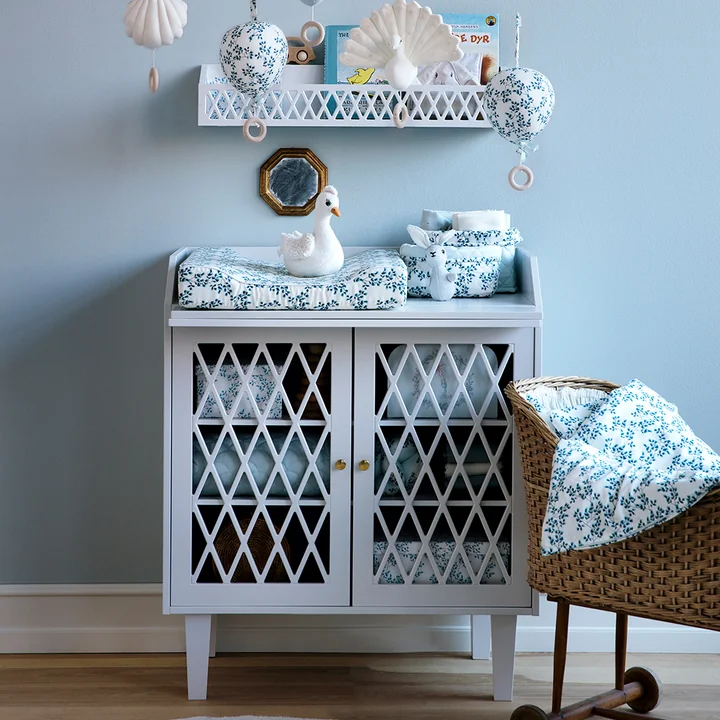 Harlequin Changing table from Cam Cam Copenhagen in light gray finish