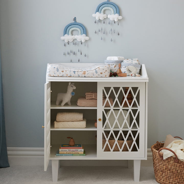 Harlequin Changing table from Cam Cam Copenhagen in the version white