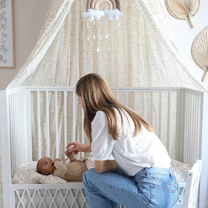 Harlequin Baby bed from Cam Cam Copenhagen in color white